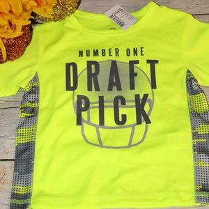 NEW Number One Draft Pick Tee Shirt 18-24 months